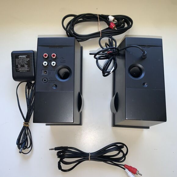 Bose Companion 2 Multimedia Computer PC Laptop Speakers Complete Tested EUC - Picture 8 of 10